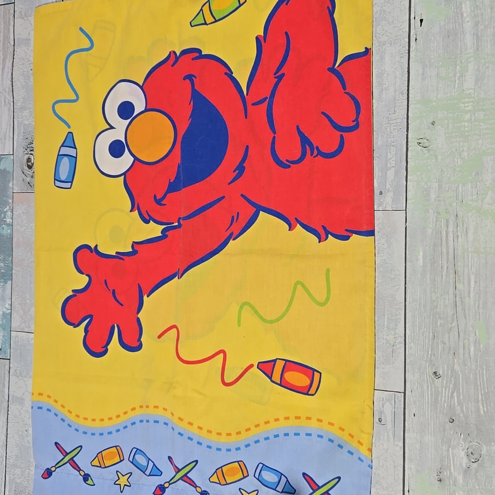 Elmo Big Bird Cookie Monster 3 Pillowcase Lot - Picture 8 of 8